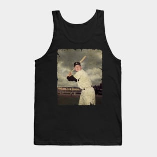 Mickey Mantle in New York Yankees Tank Top